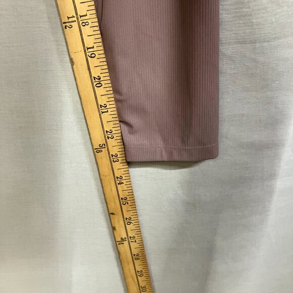 All in Motion Medium Light Brown Everyday Soft High Rise 7/8 Ribbed Leggings - Picture 13 of 13